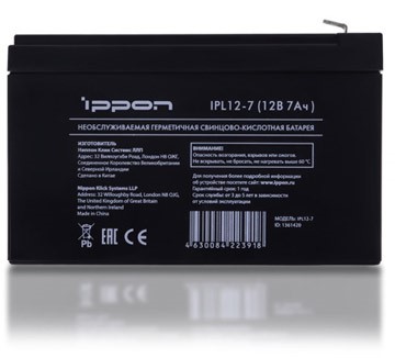 АКБ IPPON: бесперебойная работа до десяти лет. Покупайте в Waypoint Rus!