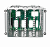 Переходные платы HPE DL385 G10+ 2SFF NVMe/SAS SC Risr Kit