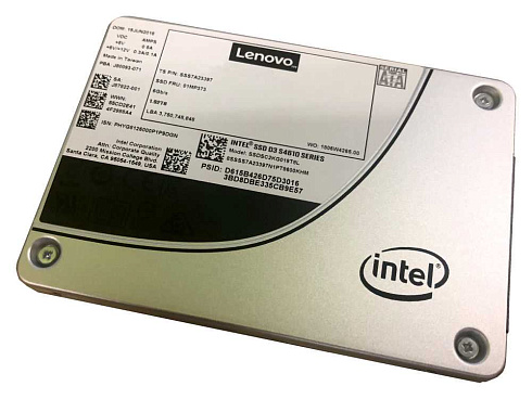 ThinkSystem 2.5" Intel S4610 240GB Mainstream SATA 6Gb Hot Swap SSD