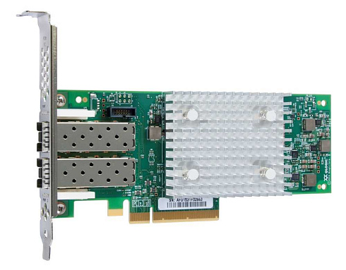 Адаптеры ThinkSystem QLogic QLE2742 PCIe 32Gb 2-Port SFP+ Fibre Channel Adapter