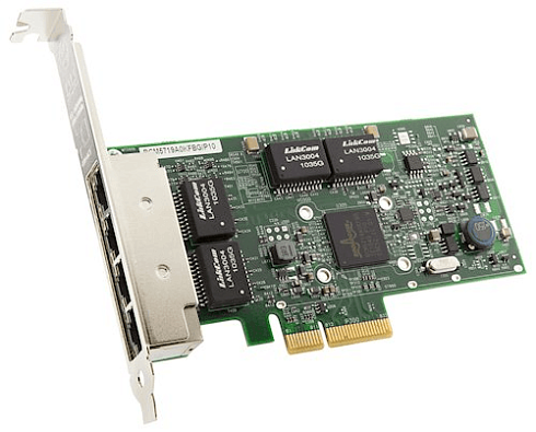 Сетевые карты ThinkSystem Broadcom 5719 1GbE RJ45 4-Port PCIe Ethernet Adapter