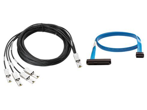 Кабели HPE 1U RM 4m SAS HD LTO Cable Kit