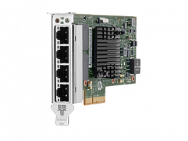Сетевые карты HPE Ethernet 1Gb 4-port 366T Adapter