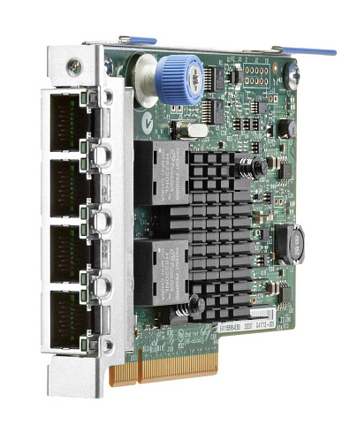 Сетевые карты HPE Ethernet 1Gb 4-port 366FLR Adapter